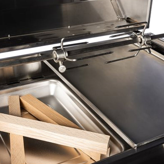 Neso Grill - Ensemble de rôtisserie avec moteur électrique modèle Résidentiel