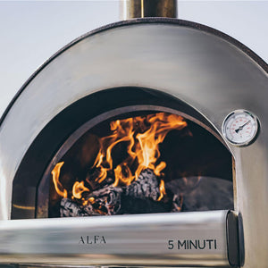 Alfa Pizza -  Four à pizza au bois 5 MINUTI Copper