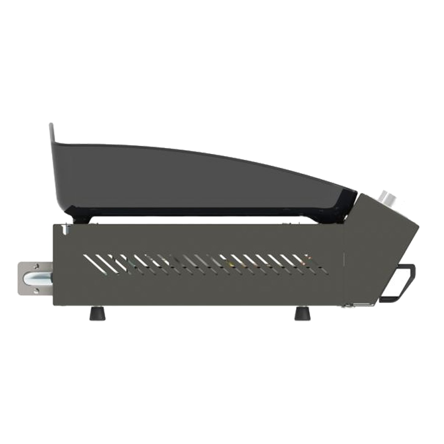 Eno - Plancha en fonte émaillée - Bergerac 2400 acier galvanisé thermolaqué gris cargo