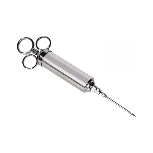 Big Green Egg Seringue À Marinade Chef En Acier Inoxydable