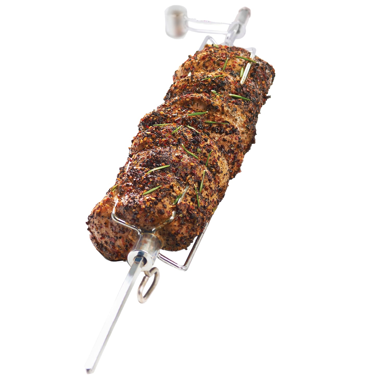Broil King - Ensemble de Rôtisserie pour Barbecue aux Granules
