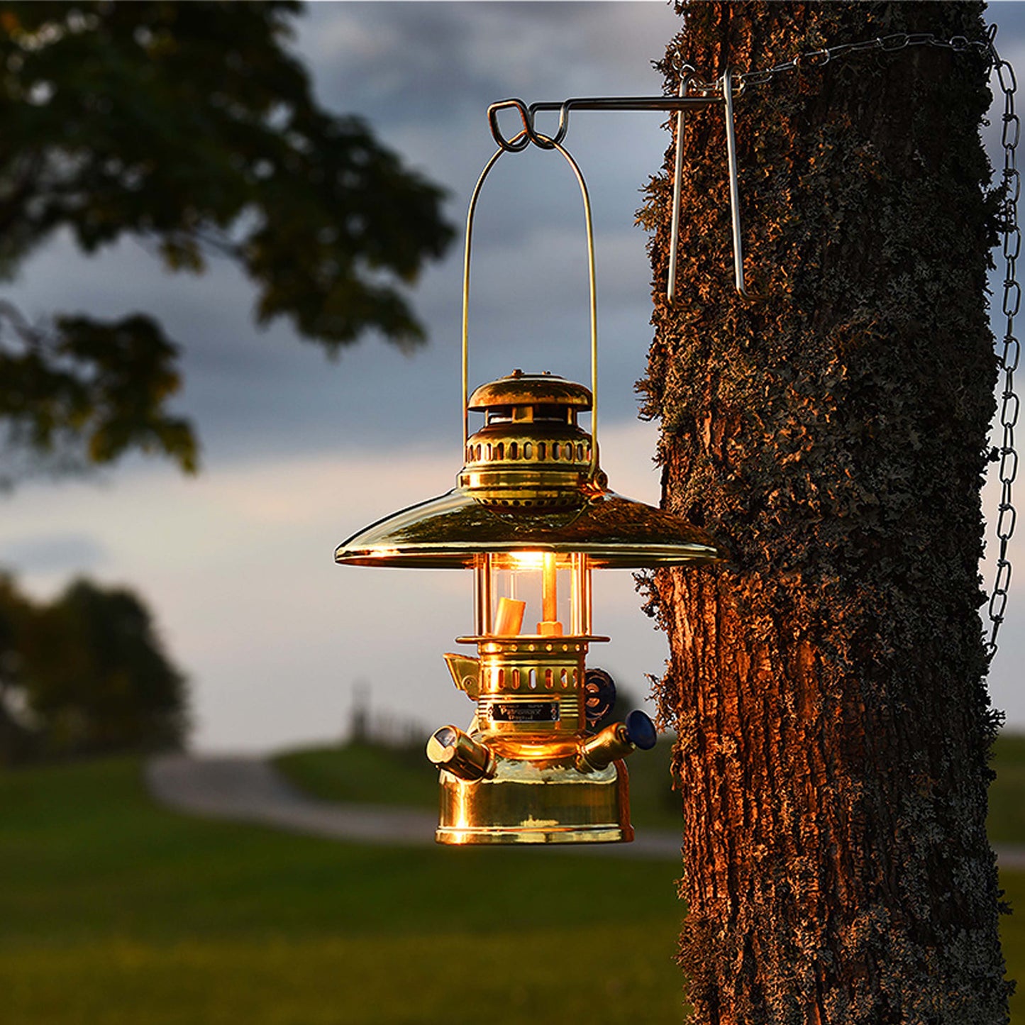 Petromax - Fixation d'arbre pour lampe