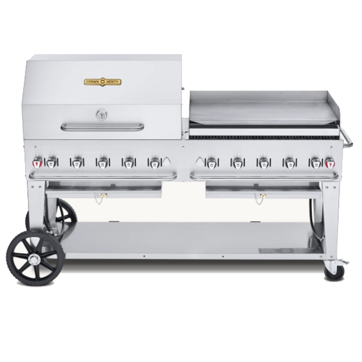 Crown Verity - Barbecue 72" au propane pour gros réservoir