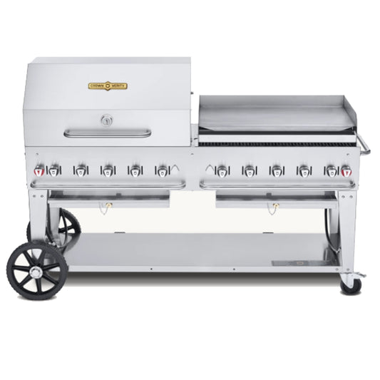 Crown Verity - Barbecue 72" au propane pour gros réservoir