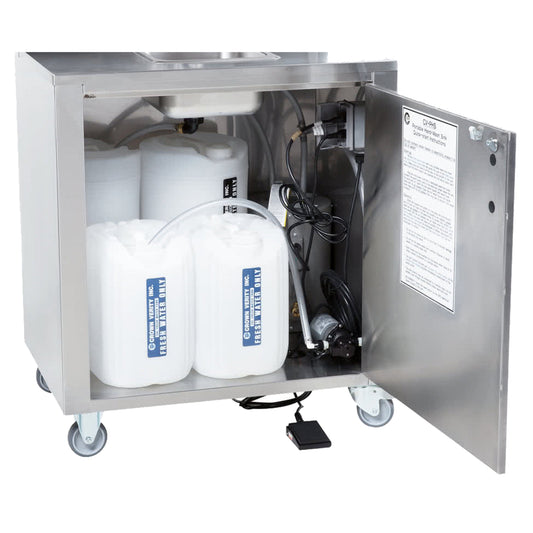 Crown Verity - Évier double eau froide et chaude