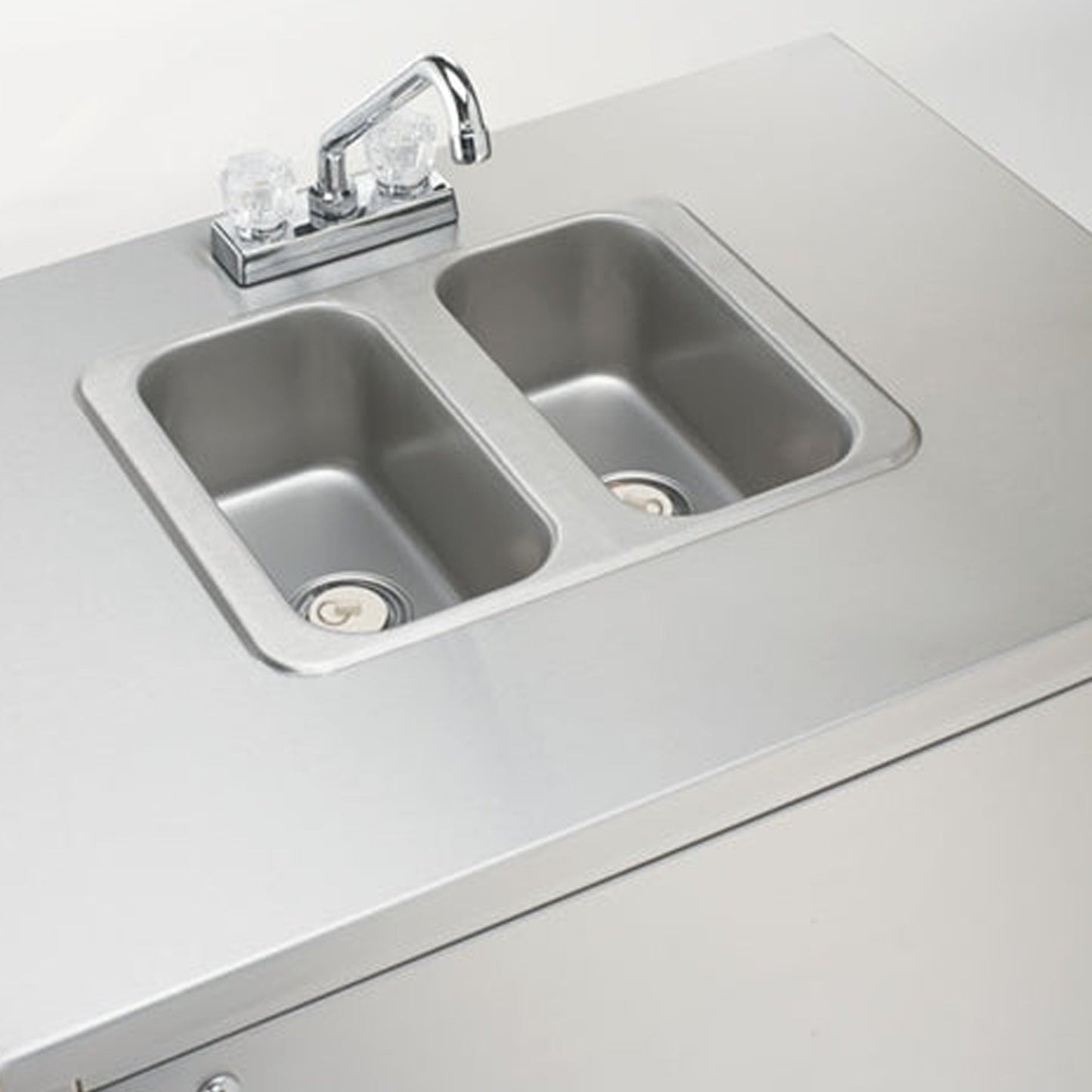 Crown Verity - Évier double eau froide