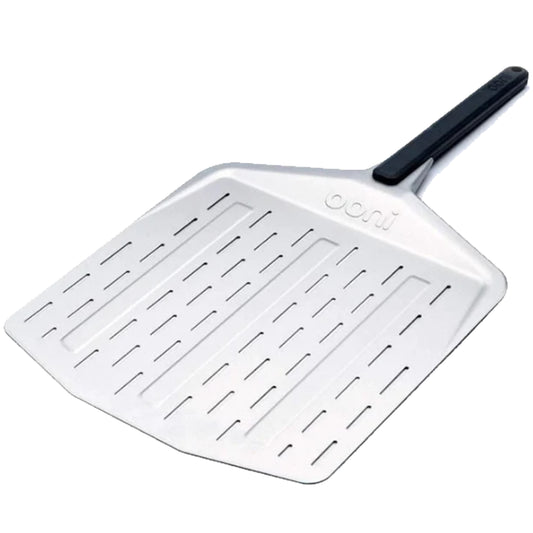 Ooni - Pelle à pizza perforée Ooni en aluminium 14po