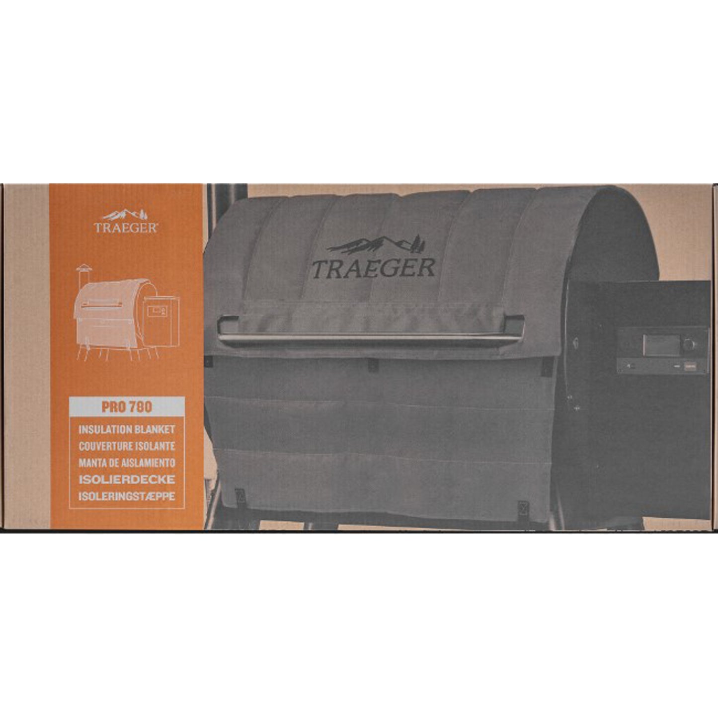 Traeger - Couverture isolante pour barbecue aux granules Pro 780
