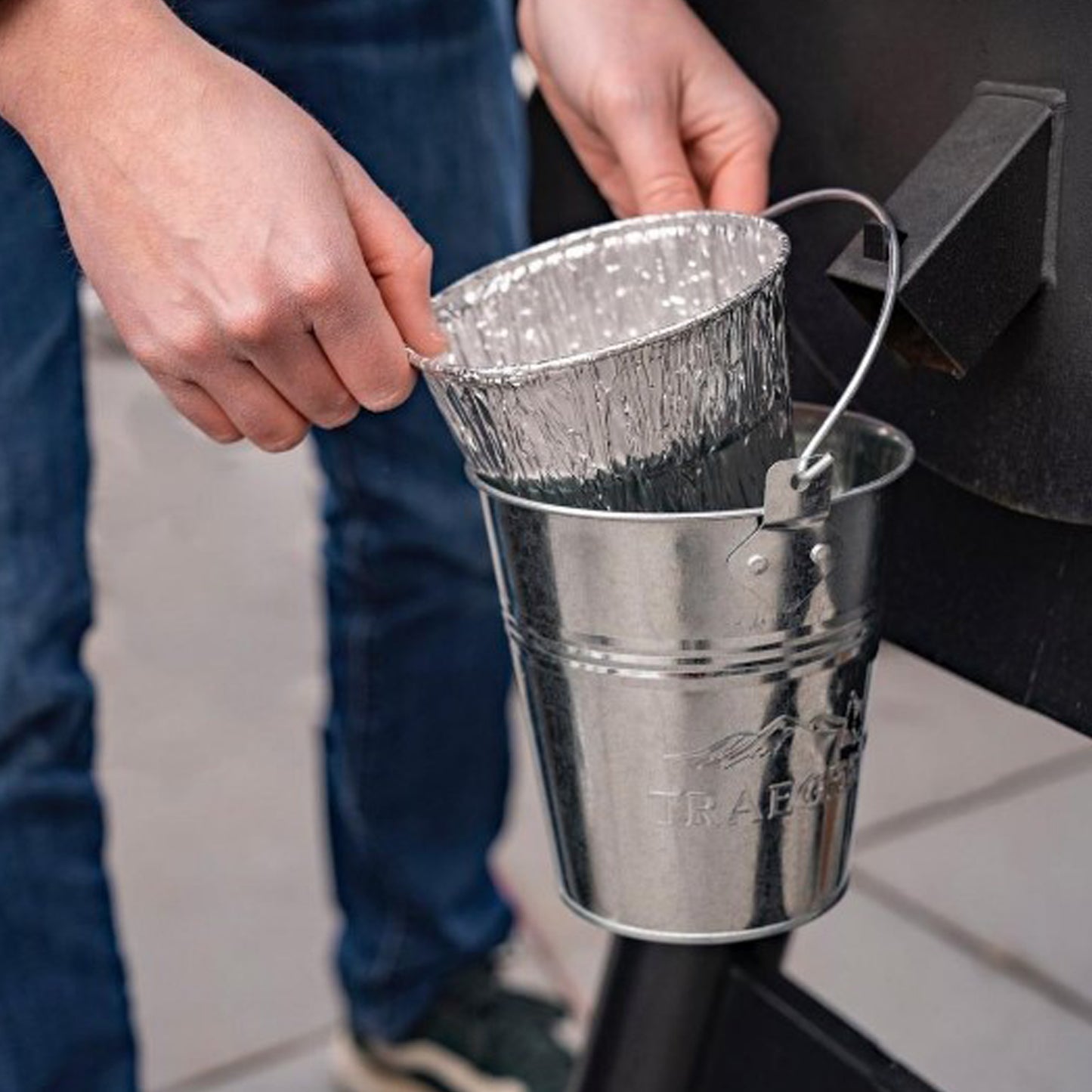Traeger - Mini Doublure de seau en aluminium