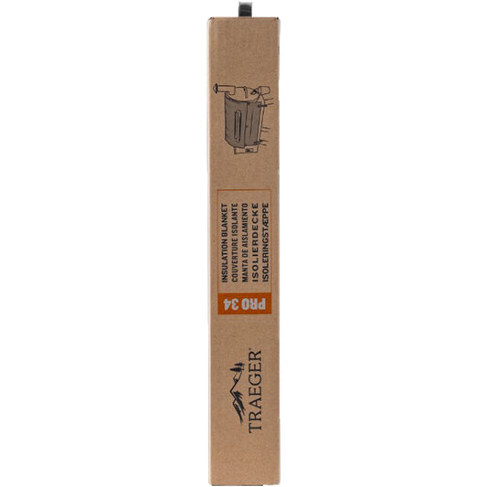 Traeger - Couverture isolante pour barbecue aux granules Série Pro 34 Gris