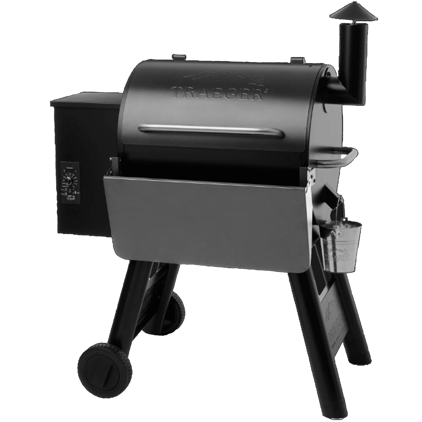 Traeger - Tablette avant pliante pour Pro 22 / Pro 575/ Ironwood 650 Noir