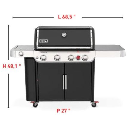 Weber - Barbecue au gaz propane - GENESIS E-435