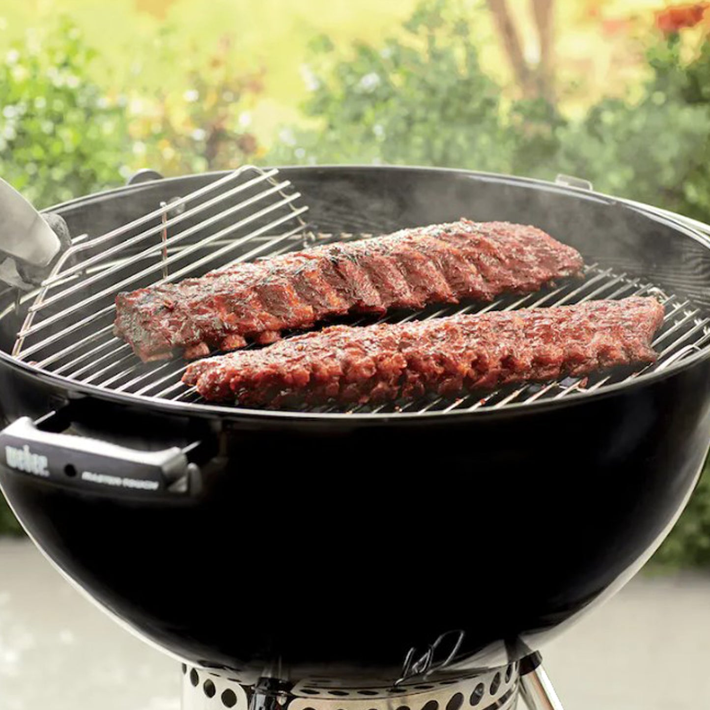 Weber - Grille de cuisson articulée – Barbecues au charbon de 22 po