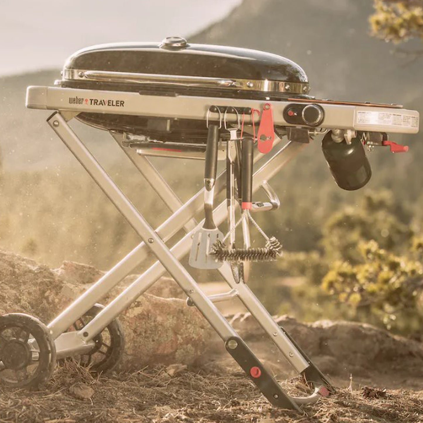 Weber - Barbecue au gaz propane portatif - VR TRAVELER