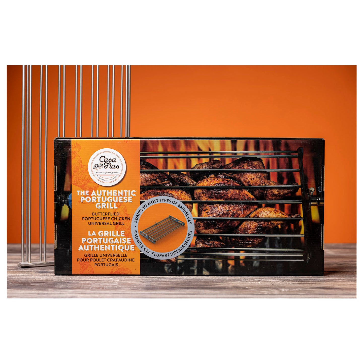 Casa Das Tias Grille pour poulet en crapaudine