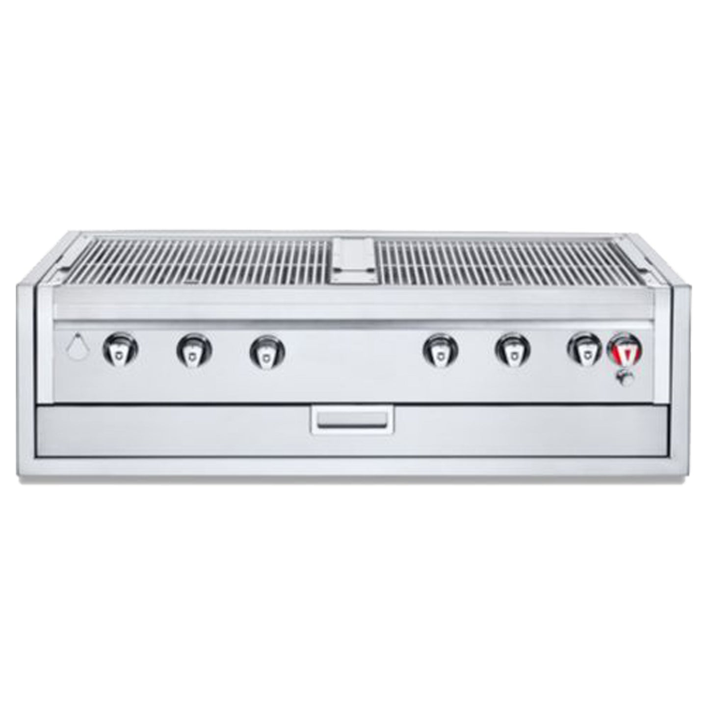 Crown Verity - Barbecue infiniti 48" encastrable sans couvercle avec lumière au gaz naturel