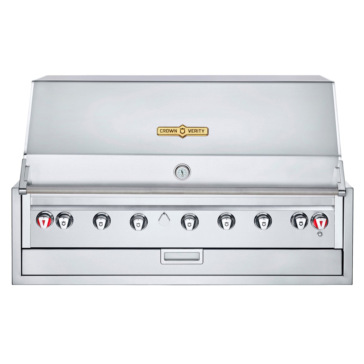 Crown Verity - Barbecue infiniti 48"encastrable avec lumière au gaz naturel