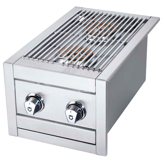 Crown Verity - Brûleur latéral  Infinite  encastrable avec lumière au propane