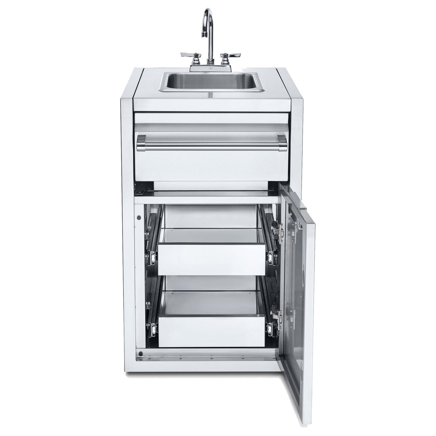 Crown Verity - Armoire avec évier et deux tiroir Infinite