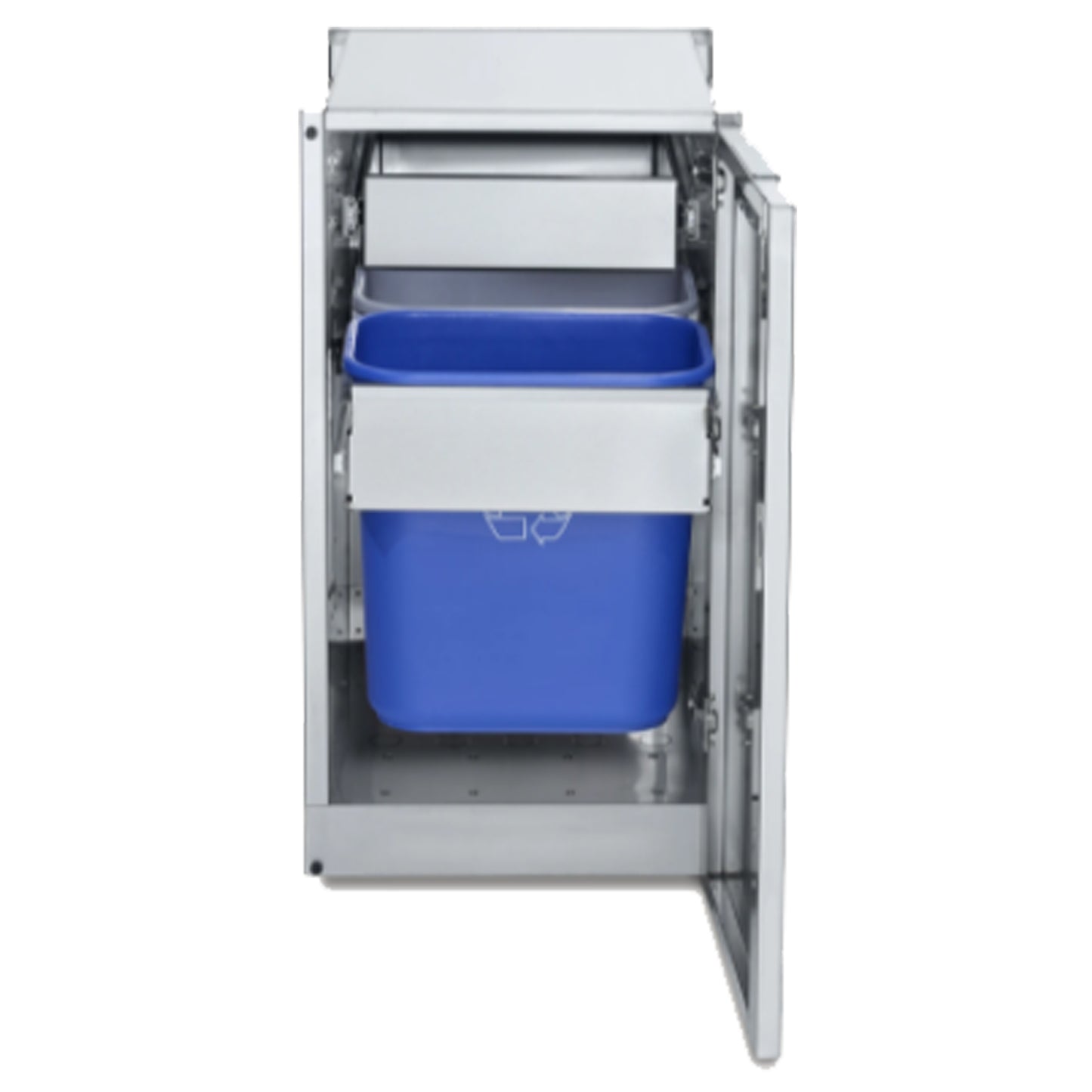 Crown Verity - Module d'armoire avec porte-poubelle avec un seul tiroir