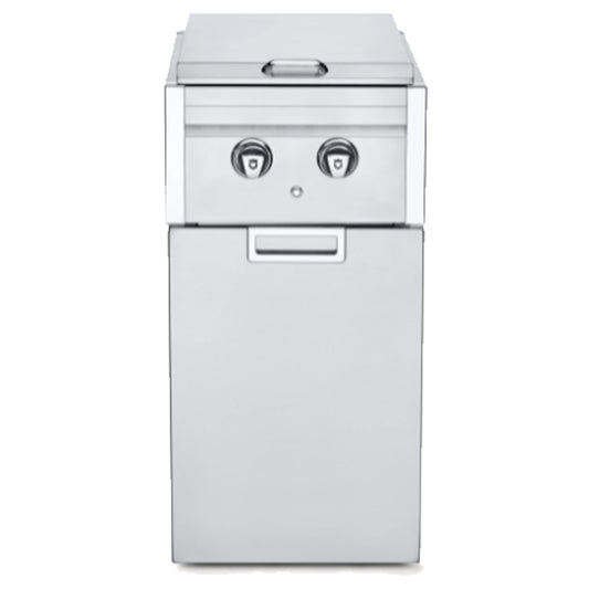 Crown Verity - Module d'armoire avec brûleur latéral double avec lumière au gaz propane  pour gros réservoir