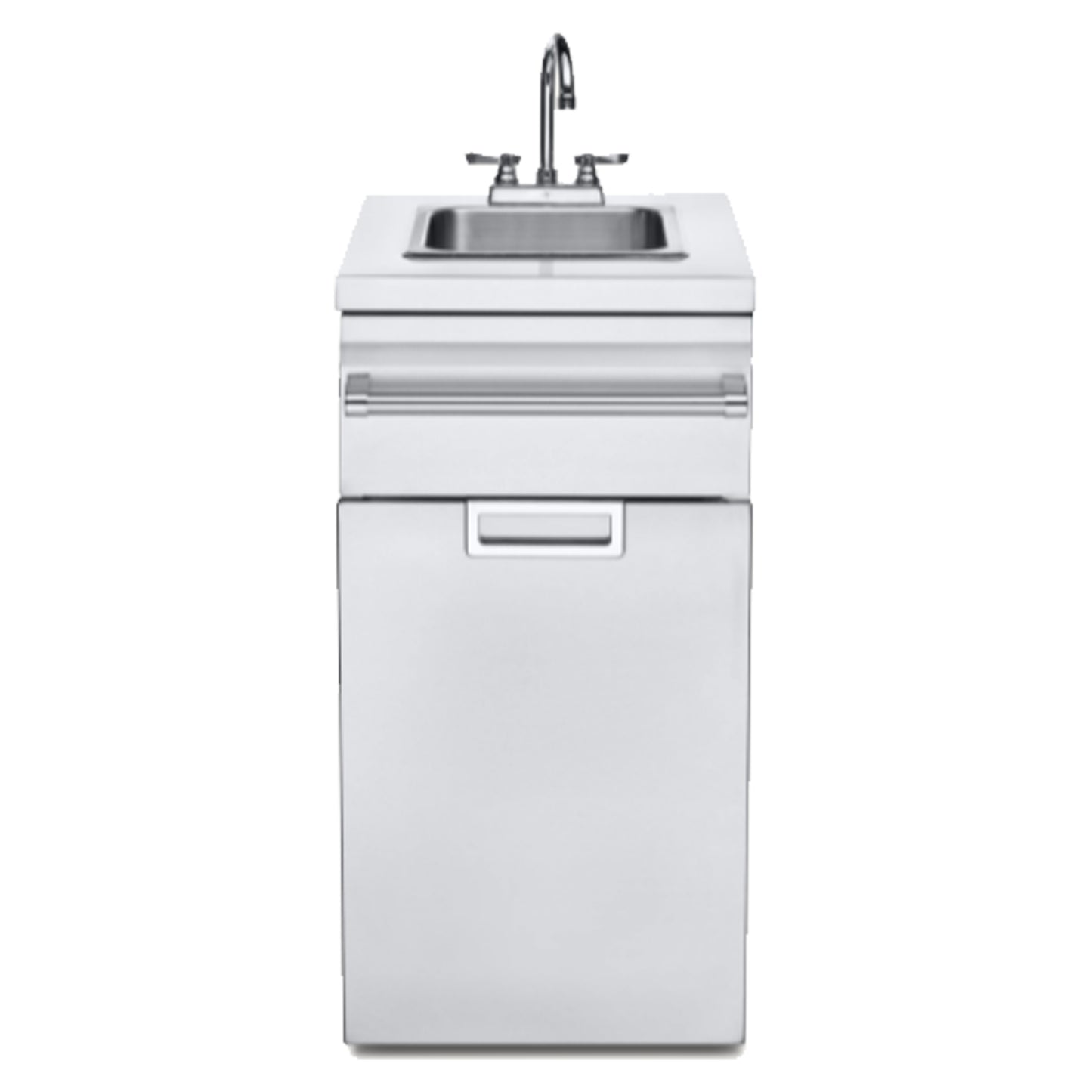 Crown Verity - Module d'armoire avec évier et chauffe eau