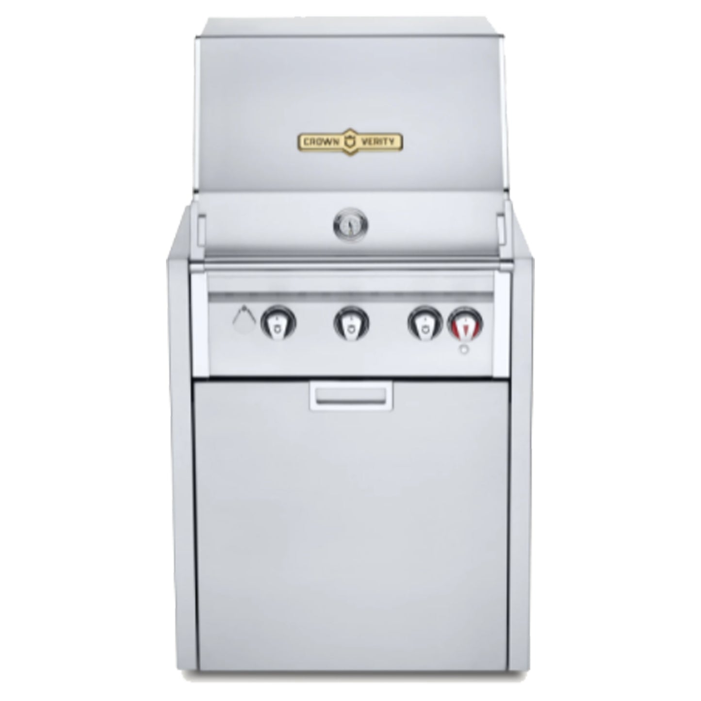 Crown Verity --barbecue 24 '' au propane pour cuisine modulaire