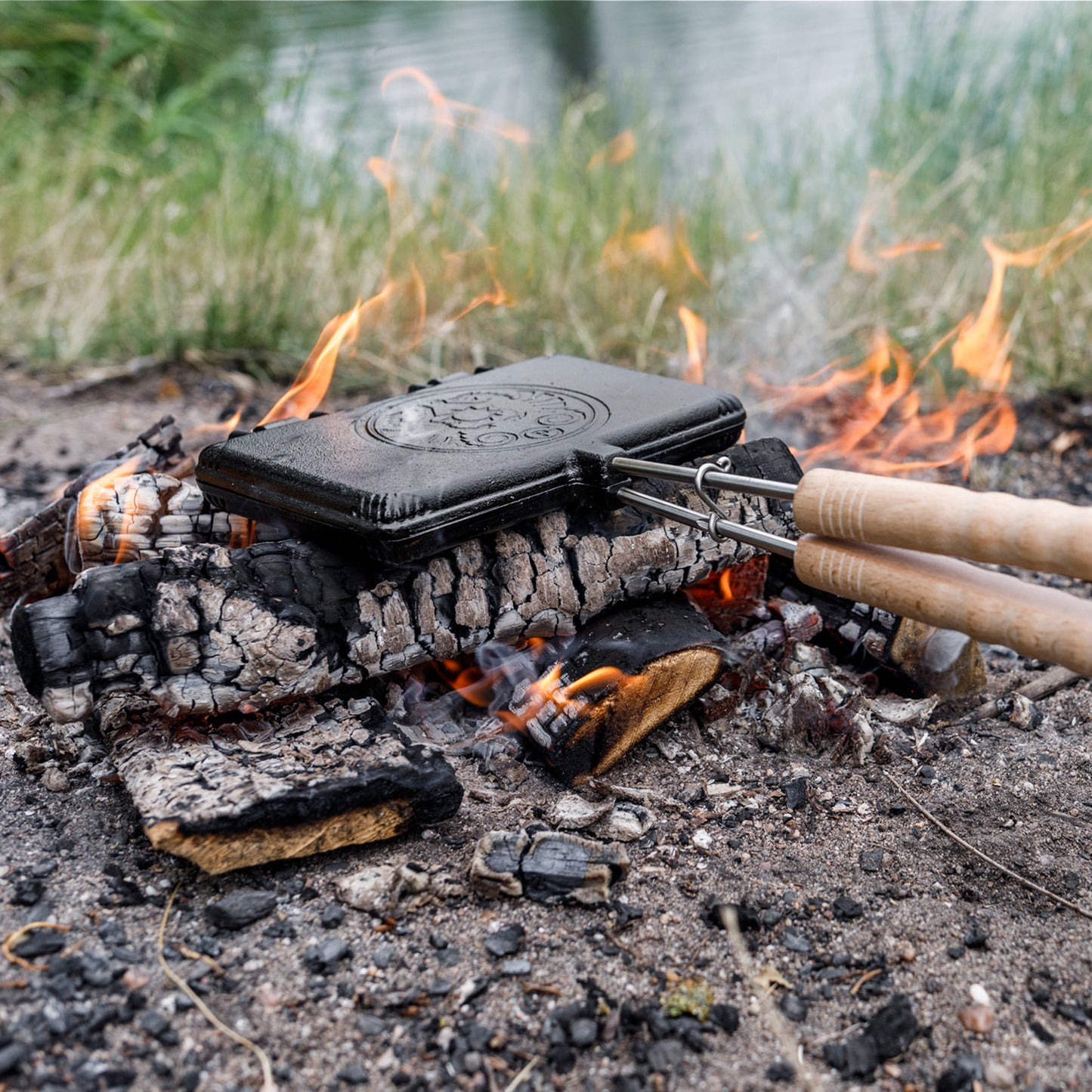Petromax - Moule à gaufres en fonte court