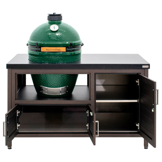 Big Green Egg - Table style Farmhouse moderne 53 po pour Oeuf Large