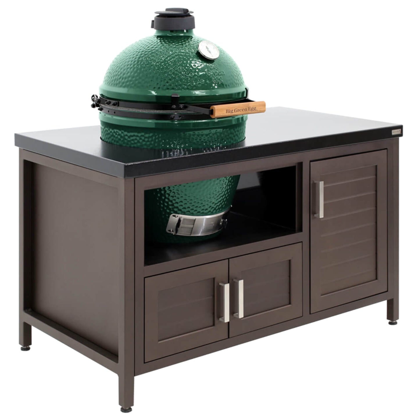 Big Green Egg - Table style Farmhouse moderne 53 po pour Oeuf Large