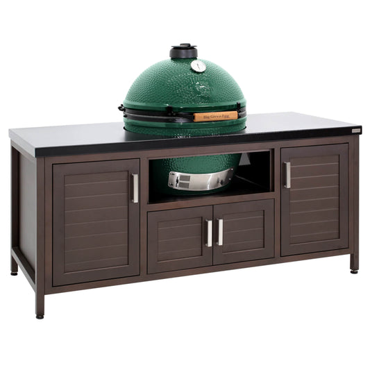 Big Green Egg - Table style Farmhouse moderne 72 po pour Oeuf Extra-Large