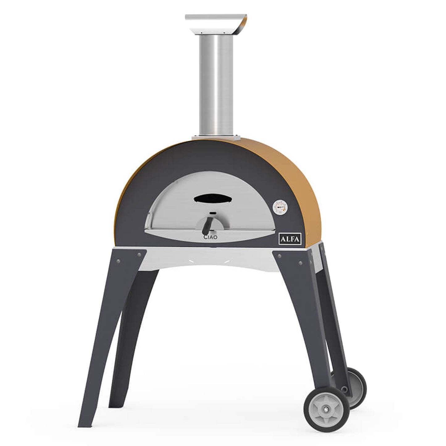 Alfa Pizza - Support (pattes grises) pour four à pizza modèle CIAO