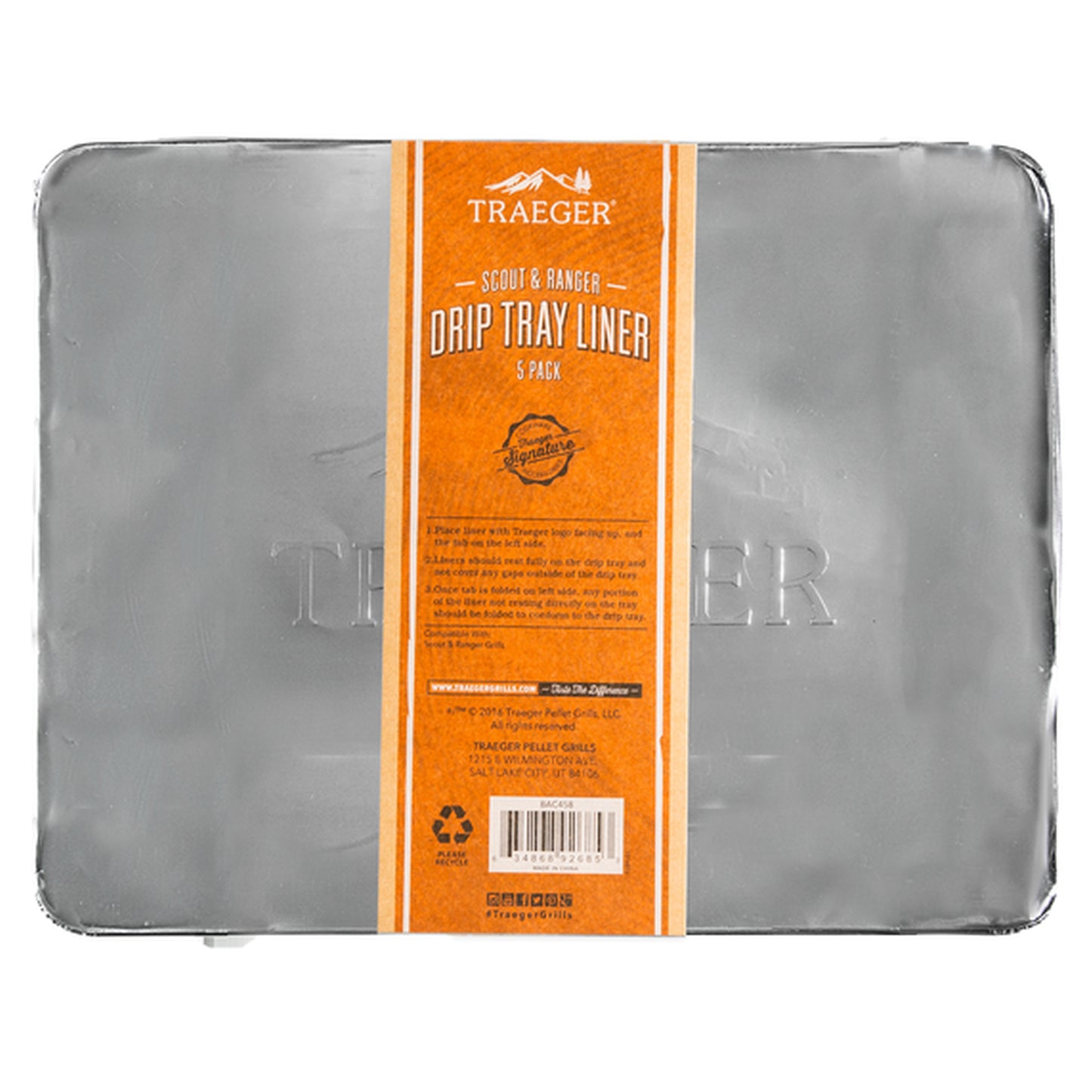 Traeger - Doublures de remplacements en aluminium Série Scout / Ranger