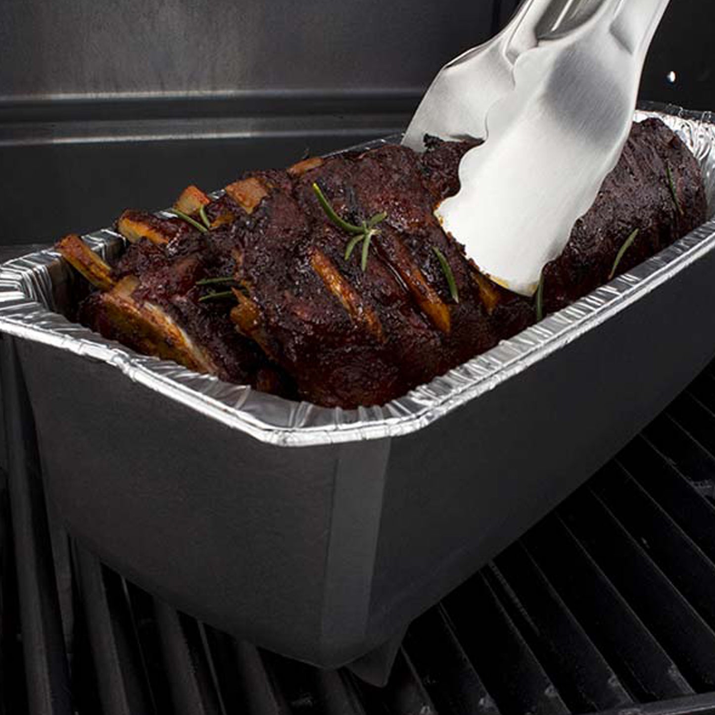 Broil King - Rôtissoire ou doublure de côtes en aluminium