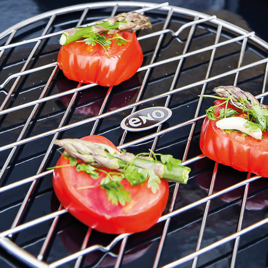 Eno - Grille de cuisson indirecte ou de repos circulaire 28 cm avec pieds