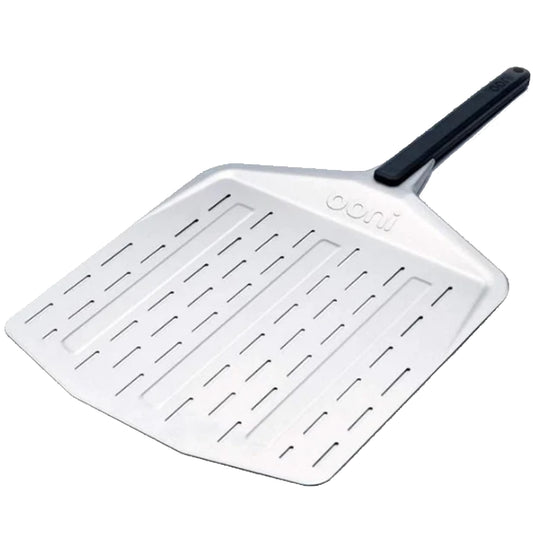 Ooni - Pelle à pizza perforée Ooni avec manche en nylon renforcé 12po