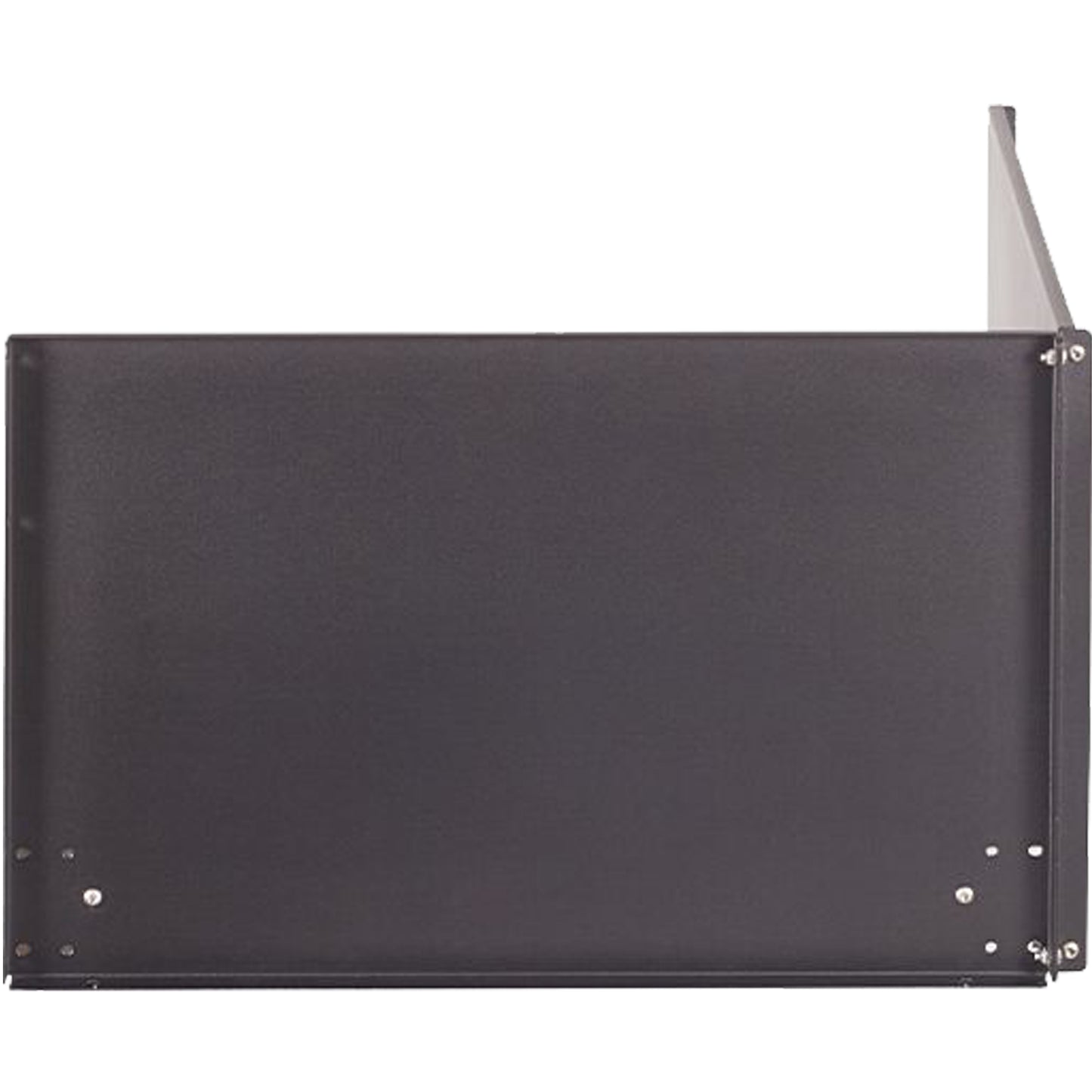 Eno - Plateau d'angle en acier inoxydable et noir