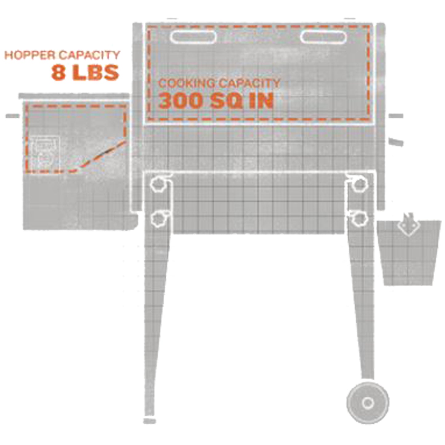Traeger - Barbecue aux granules portatif Série Tailgater 20