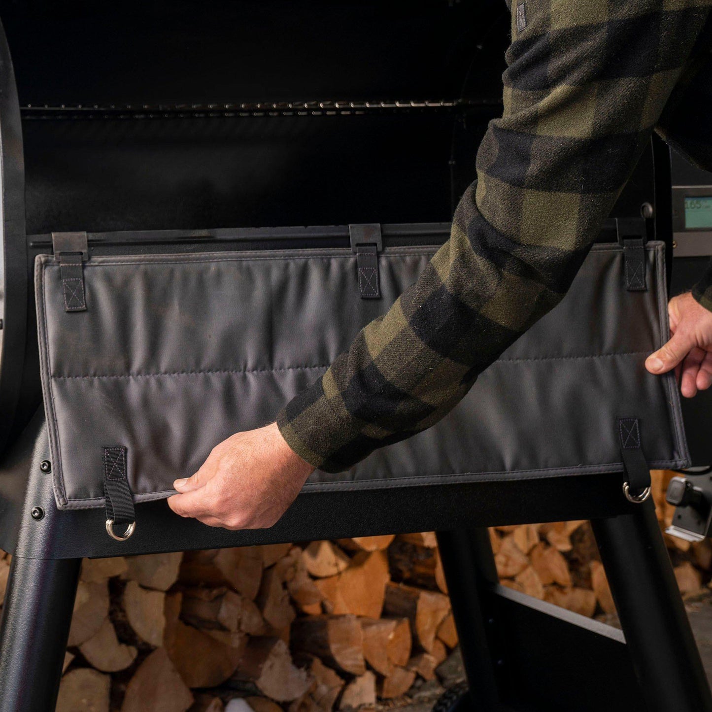 Traeger - Couverture isolante pour barbecue aux granules Pro 575/Pro 22