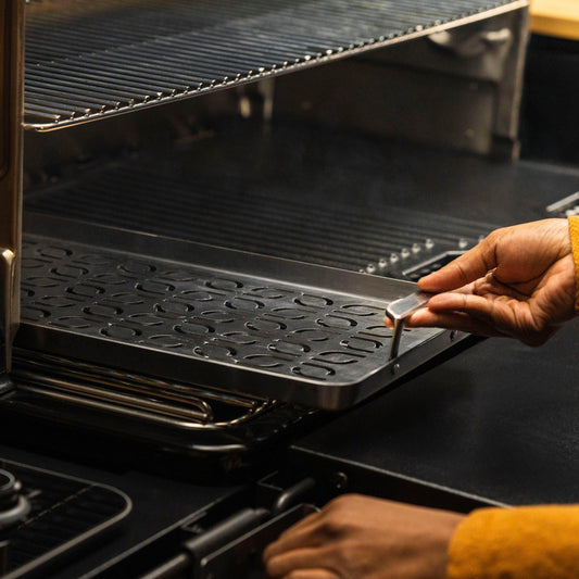 Traeger - Plaque de cuisson en acier inoxydable pour poisson et légumes ModiFIRE