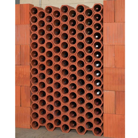 Tech-Nergi tuile à vin hexagone en argile