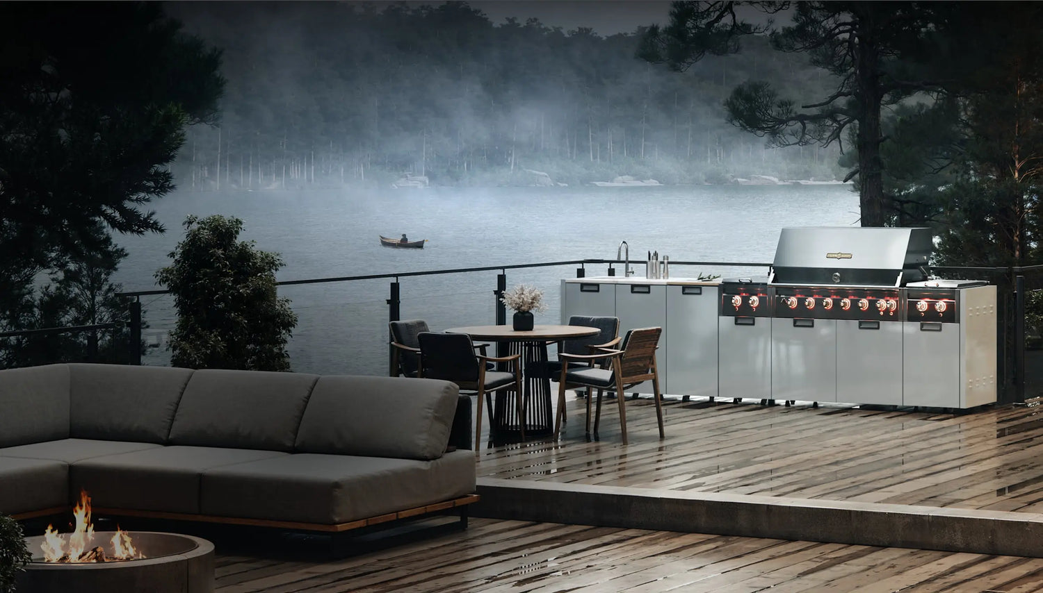 Cuisines extérieures haut de gamme Crown Verity