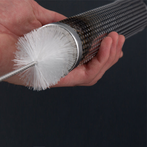 Grillpro - Tube à granules avec brosse