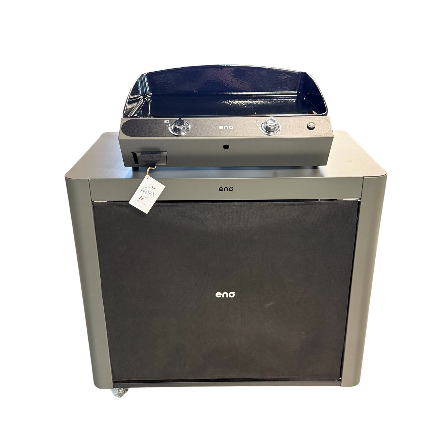 Duo Eno Bergerac gris cargo 2 brûleurs