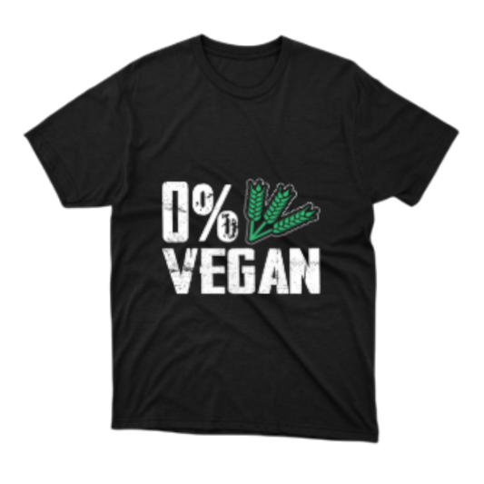 PiratesBBQ – T-Shirt « 0% Vegan »