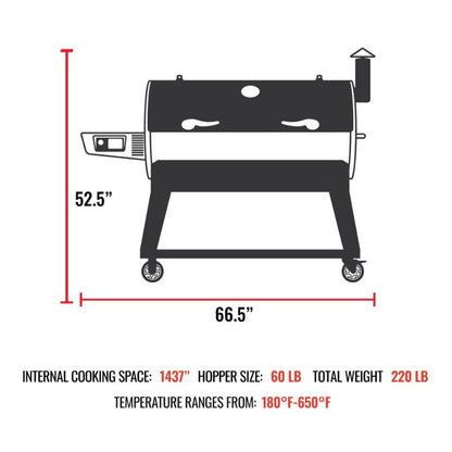 Recteq - Barbecue aux granules Flagship XL 1400