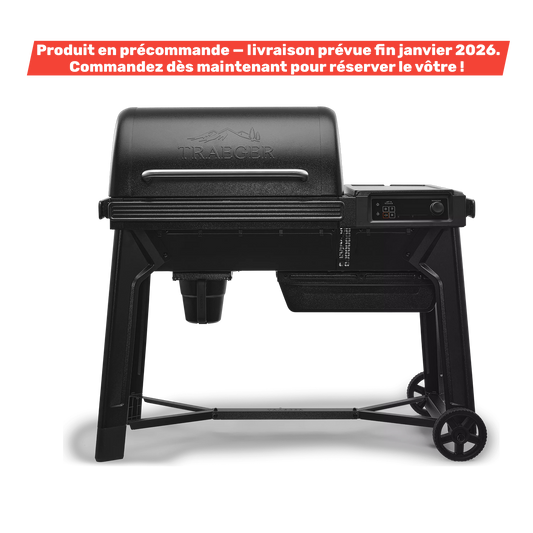 Traeger - Barbecue aux granules Woodridge Noir