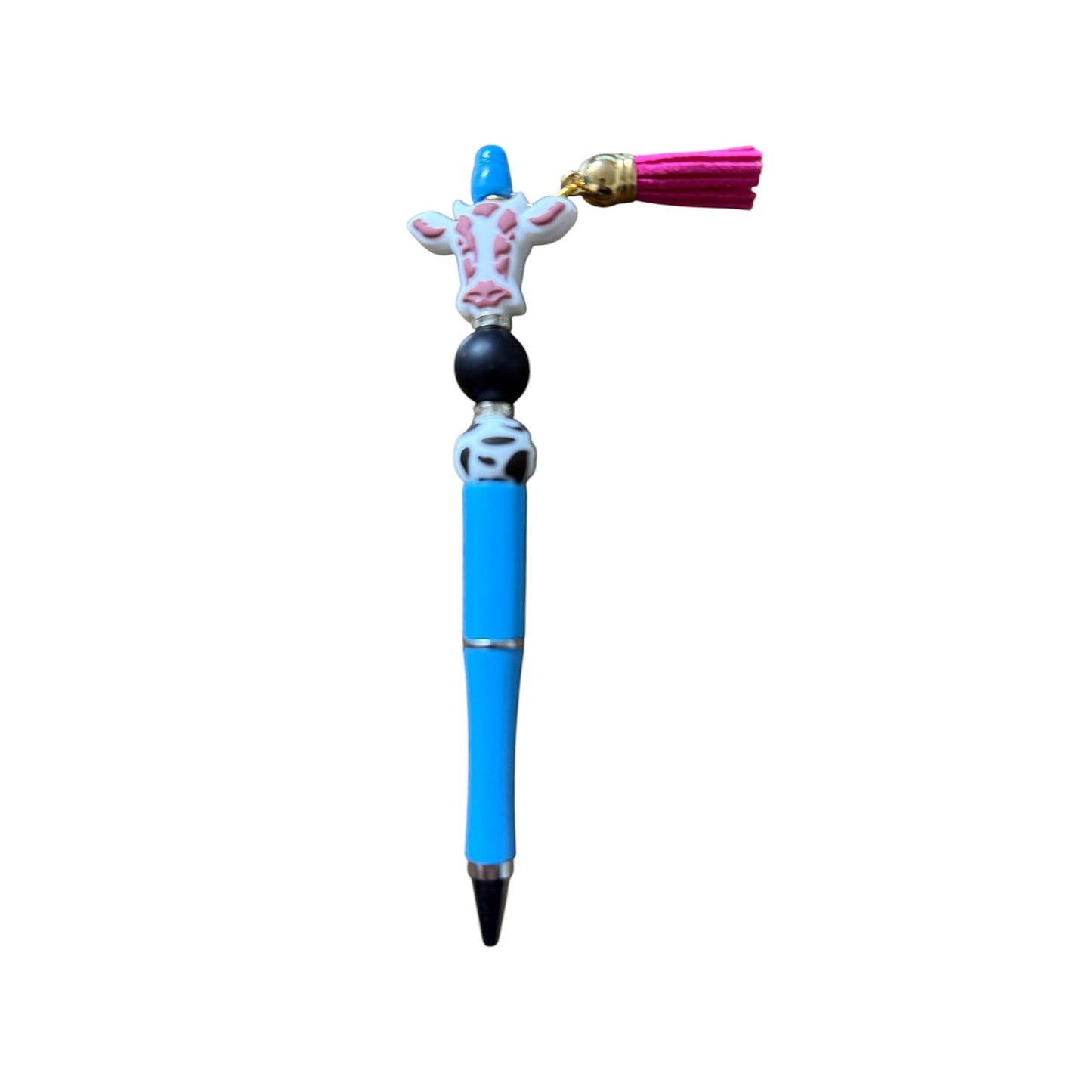 Inspiration Western - Stylo perles focales - Vache 4