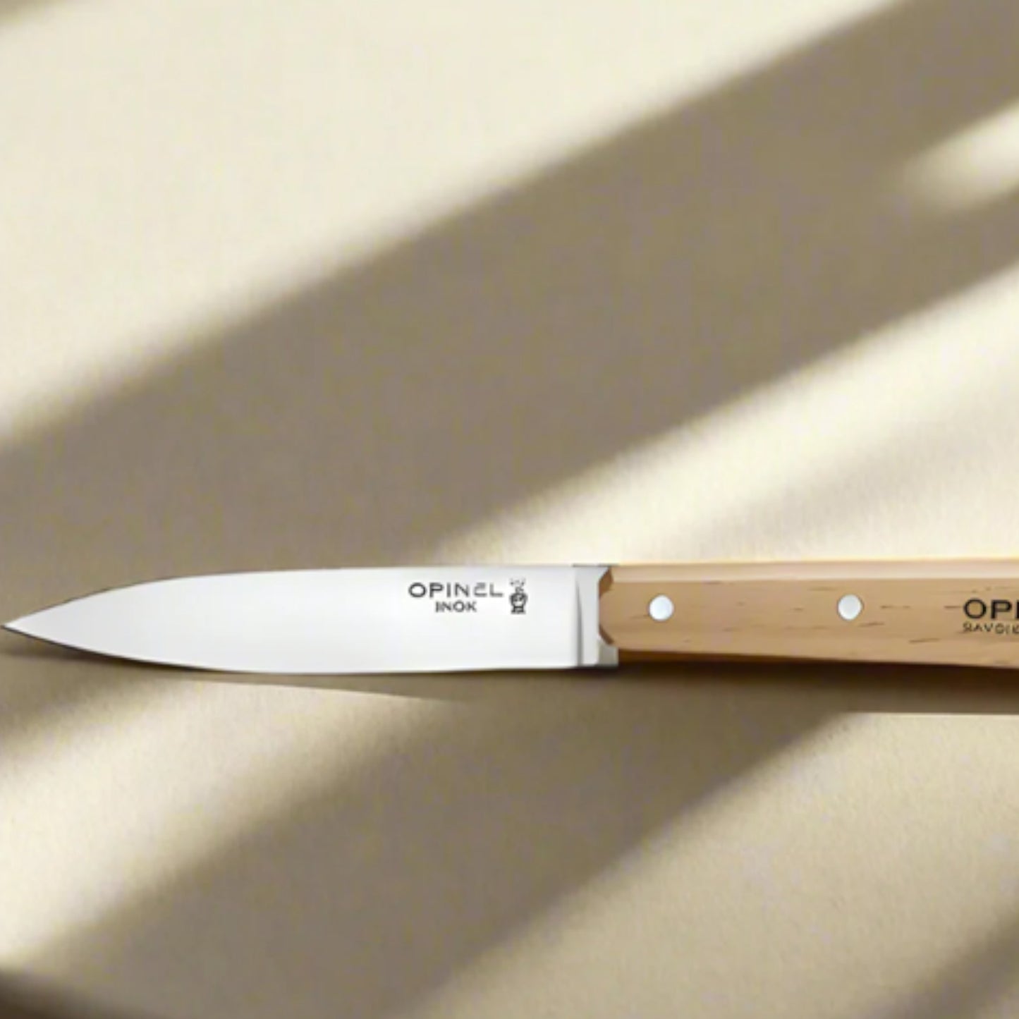 Opinel - No 112 Couteau d'office Naturel (hêtre)