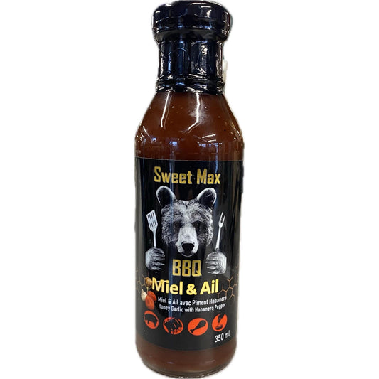 Sweet Max BBQ - Sauce Miel & Ail habanero